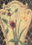 Set of 4 Suede Matted Professionally Framed Hyacinth Iris Tulip Daffodil Botanical Prints
