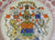 Red and Black Clobbered Two Color Transferware Dominion of Canada