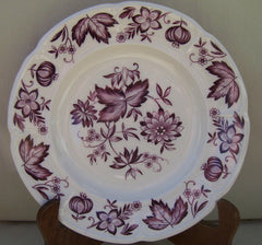 JOHNSON BRO.S 『jardiniere』　ディナープレート　4枚 Johnson Bros THE FRIENDLY VILLAGE Buffet Dinner Plate - the Old