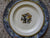 Antique Aesthetic Movement Black & Gold  Transfer Plate Ridgways Japanesque Vase of Flowers