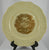 Masons Vista Metallic Gold Transferware CreamWare Scenic Plate Dog Park Couples RARE Embossed Oak Leaf & Acorn Border