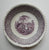 Vintage Adams Mazara Purple English Transferware Trinket Dish Candy Bowl Fishing Town Italy Italian