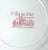 Vintage Red Transferware Platter Mill Stream Picnic English China