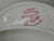 Red Transerware Crescent Shaped Bone Dish Tonquin Royal Staffordshire - Caviar Taco Dish at Rose.Rabbit.Lie