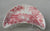 Red Transerware Crescent Shaped Bone Dish Tonquin Royal Staffordshire - Caviar Taco Dish at Rose.Rabbit.Lie