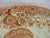 Staffordshire China Huge Thanksgiving Platter Tom Turkey  Ridgway  Staffordshire Beehive Stamp