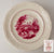 Rare Copeland Spode Duncan Rural Scenes Pink Red Transferware Plate Cows & Bridge