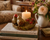 Fragments of Grace No. 23 The Pomegranate Nest - Majolica Bird Nest Candle Holder