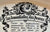 Les Andouillettes Aux Pommes French Advertising Black Transferware Platter Gien w/ Pig Boar (Copy)