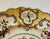 RARE Circa 1830 Rare Two Color Brown Yellow Transferware Plate John Ridgway Villa
