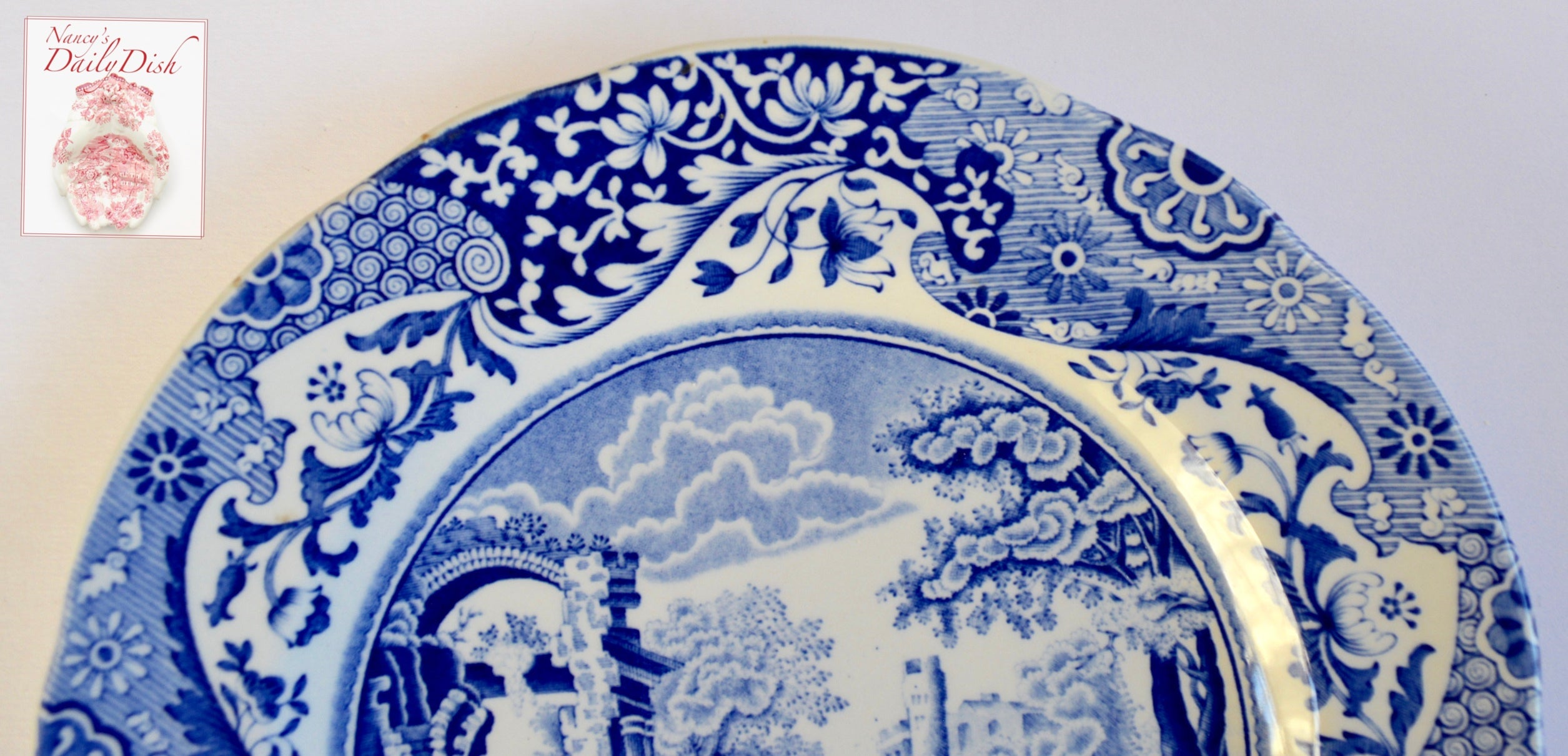 Blue Transferware Patterns Blue Transferware