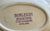 Vintage Burleigh Lavender / Purple Ironstone English Transferware SOAP Dish