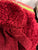 Cranberry Red St John’s Bay NEW Feather Chenille Scarf Gloves Hat Set