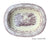 Purple Staffordshire Vegetable Bowl Charles Dickens Humphrey's Clock Ridgway