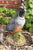 Vintage Pair Male & Female California Quail  Figurines Hand Painted Bisque Porcelain