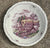 Set of 7 Mix n Match Vintage Purple Transferware Plates Instant Wall Display Collection