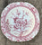 Instant Platewall - Red English Transferware Platter & Plates 6 Mix n Match