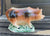 Vintage English Country Spotted Oxford Sandy Pig w/ Piglets Planter Figurine Japan