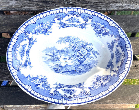 Blue Transferware