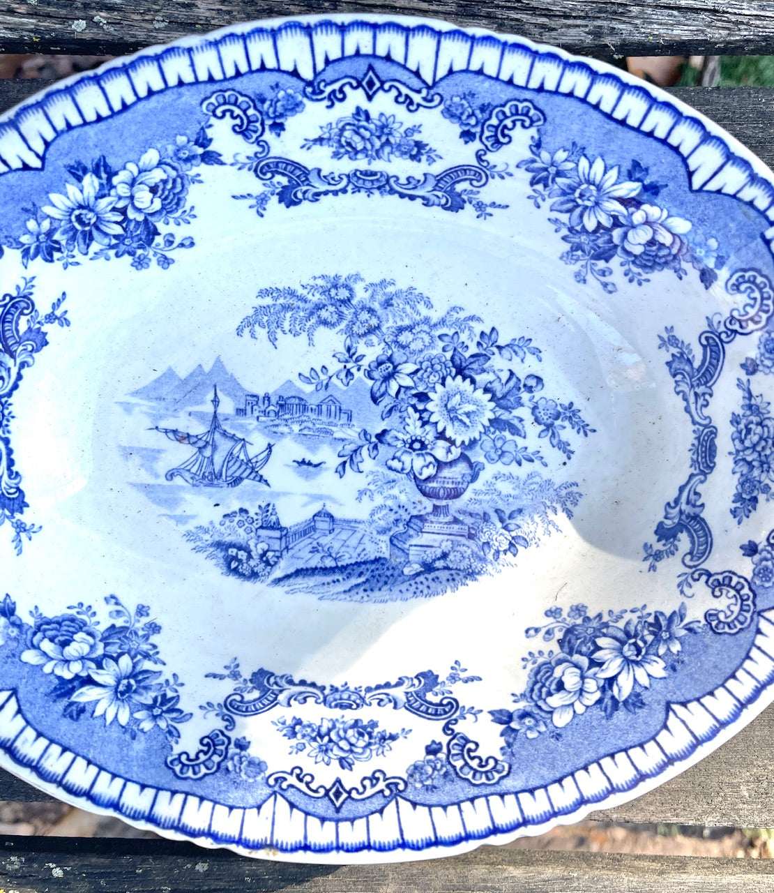 Blue Transferware