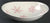 Vintage Pink Transferware Johnson Brothers Snow Crystals Snowflake Vegetable Serving Bowl