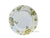 7" Antique Aesthetic Alfred Meakin Green Transferware Plate Hops / Holden & Gold Highlights