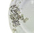 7" Antique Aesthetic Alfred Meakin Green Transferware Plate Hops / Holden & Gold Highlights