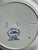 RARE! Antique Aesthetic Movement Wedgwood Blue Transferware Plate Daisy Chintz Plum Blossoms