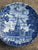 Instant PLateWall Display - Collection - Blue & White English Transferware Plates Overdoor Arrangement of 8 Mix n Match