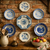Instant Blue & White Chinoiserie Themed Platewall Display - Collection - Blue & White Vintage Transferware Plates