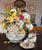 Antique Aesthetic Mvmt Handled Tray Butterflies Bees Botanicals