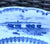Vintage Ridgway Blue & White Windmill Boats Delft Transferware Platter Victorian English Ironstone