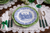 Blue & White China English Transferware Plate Horses Stream Stagecoach English Village