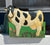 Vintage Tole Toleware Country French Hand Painted Cow Planter