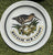 Set of 6 Vintage French Cottage Kitchen Rabbits Game Bird Plates