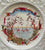 Royal Cauldon Square Transferware Plate Sailboats & Fishing Scenery w/ Relief Border #6