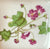 Vintage Mintons English Country Dual Sided Pink & Blue Floral Matches / Toothpick / Cigarette Holder
