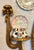 Miniature 2” English Transferware Masons Chinoiserie Flowers Hexagon Shaped Ginger Jar or Pill Box