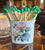 Vintage English Worcester Peachy Pink Anemone Flowers Matches / Toothpick / Cigarette Holder