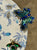 Fragments of Grace: Where Grace Takes Wing 14 Piece Majolica Blue & Green Teal Turquoise Transferware Instant Platewall