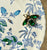 Fragments of Grace: Where Grace Takes Wing 14 Piece Majolica Blue & Green Teal Turquoise Transferware Instant Platewall