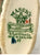 Masons Chartreuse Green Transferware Matches Business Card / Cigarette / Toothpick Holder