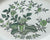 Vintage Wedgwood Chinoiserie Green Leaf English Transferware Platter