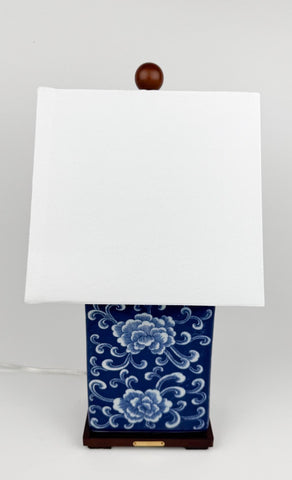 Ralph Lauren Blue & White Peony Table Lamp