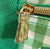 NWT Kate Spade Green Daisy Gingham Daisy Insulated Cooler Tote