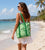 NWT Kate Spade Green Daisy Gingham Daisy Insulated Cooler Tote