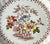 Vintage English Brown Polychrome Transferware Royal Doulton Square Plate