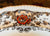 RARE Antique Transferware Thanksgiving Turkey Platter Florence Bisto Powell Bishop Stonier
