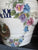 Vintage / Antique Advertising Grocers Dairy Display English CREAM Pail w/ Cows