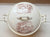 Duncan Rural Scenes Copeland Spode Antique Brown Transferware Covered Tureen Horses